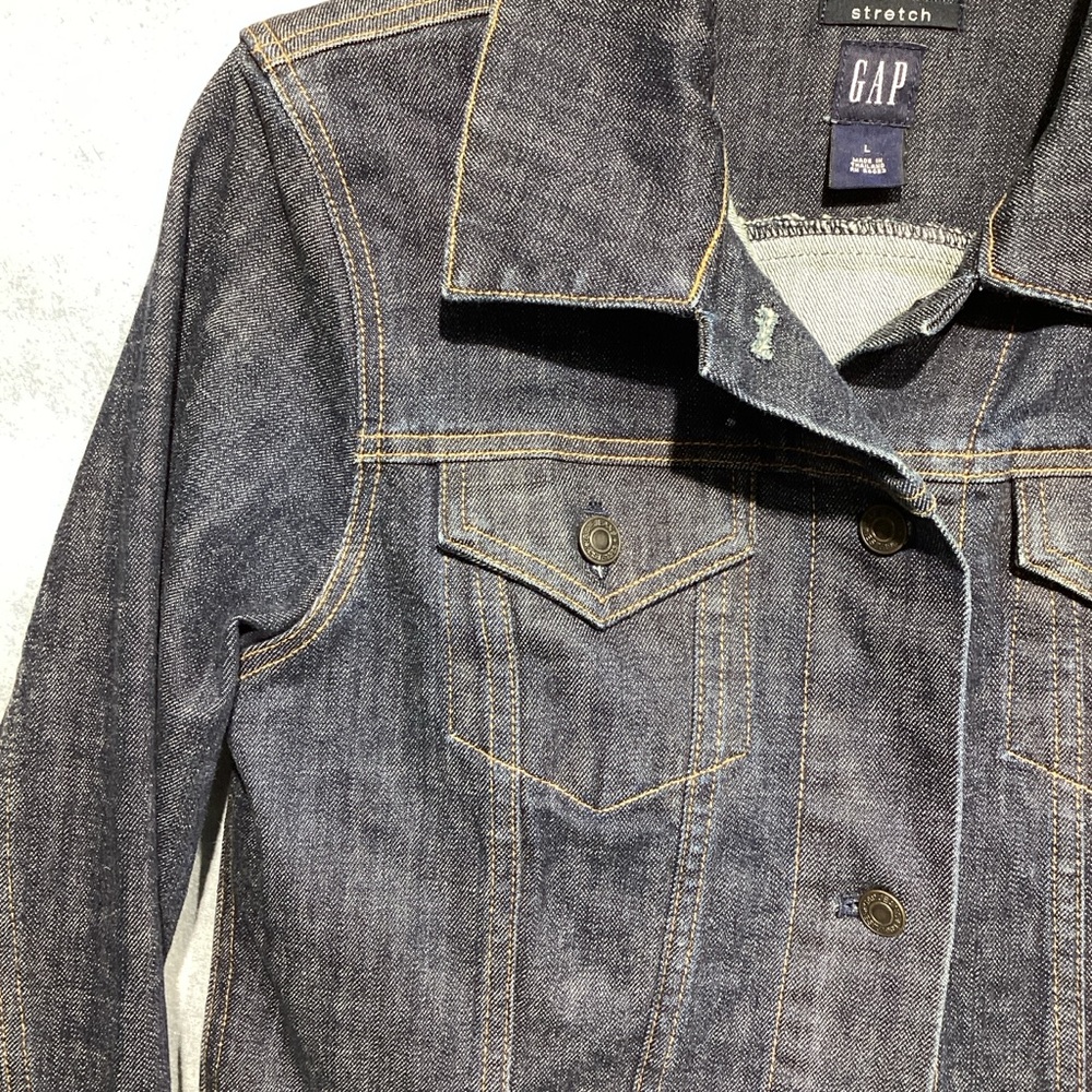 GAP Denim Trucker Jacket Women's Large NWOT Vintage - Picture 5 of 13